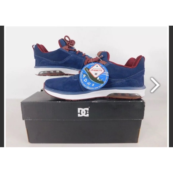 Nwb-DC HEATROW IA SE Casual Women's Skate Shoes, Size: 7 Blue - Picture 3 of 14